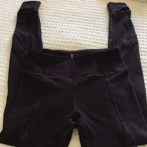 Purple leggings